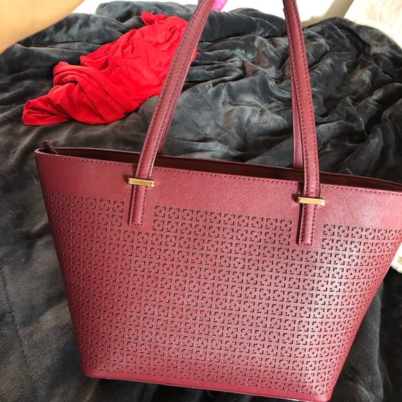 Kate Spade Maroon Purse - Picture 2 of 8